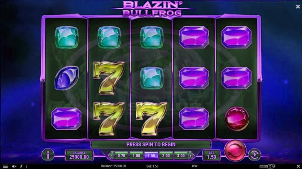 game blazin bullfrog slotxoeasy