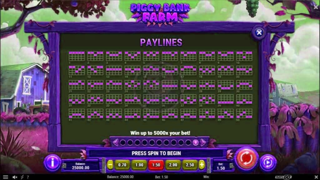 paylines piggy bank farm slotxoeasy 2