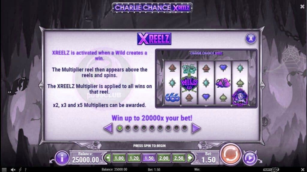 xreelz charlie chance slotxoeasy