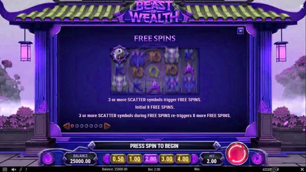 free spins beast of wealth mgm99win